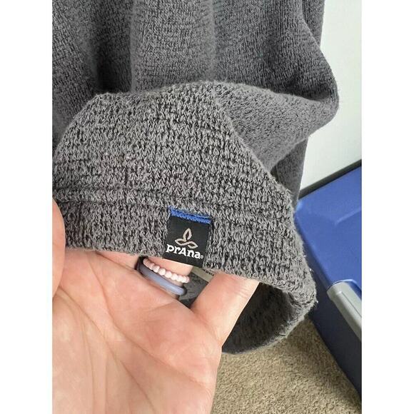 Prana Sherpa Crew Gray Sweatshirt Style #M2SHER311 Size 2XL Men’s - Picture 6 of 9